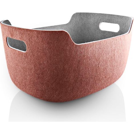 Cesta Conservazione Bucato Elegante Marrone 40x29x22 cm (1/5)