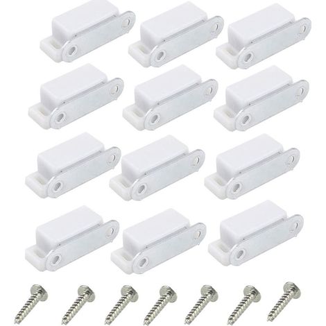 Serrure magnétique pour porte d'armoire (12 pièces + 52 pièces)