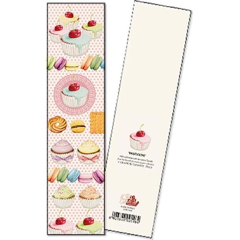 Segnalibro pasticcini, conf. da 2
