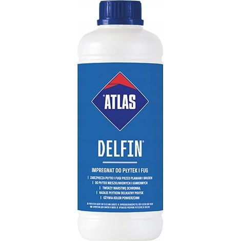 Imperméabilisation Atlas Delfin pour carrelage et joints 1 l