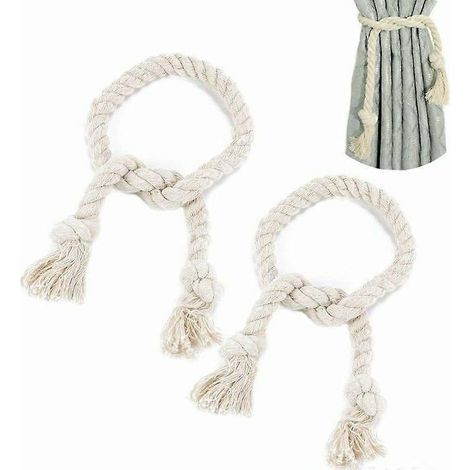 Maison & Jardin Décoration Accessoires pour rideaux Embrasses et pompons (1/4)