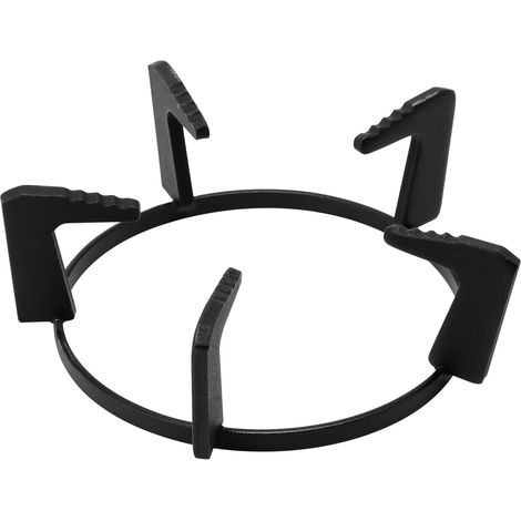 Support de cuisinière à gaz en fonte épaisse, adapté aux woks, facile à installer, accessoire de cuisine, idéal pour la cuisson. (1/5)