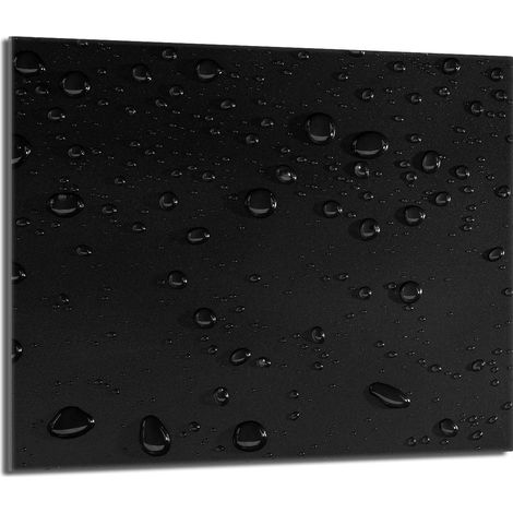 Piastra protettiva in vetro per la stufa 60x52 Krople (1/5)