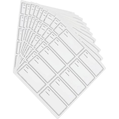 Lebensmitteletiketten Selbstklebend aus Synthetischem Papier