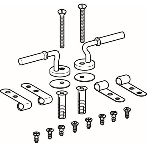 Bisagra Geberit para cromo 573100