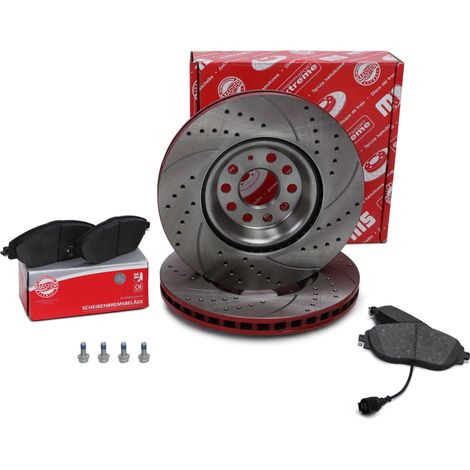 Disques et plaquettes de frein avant pour Audi A3, Q2, Q3  Cupra  Seat  Skoda  VW (1/5)