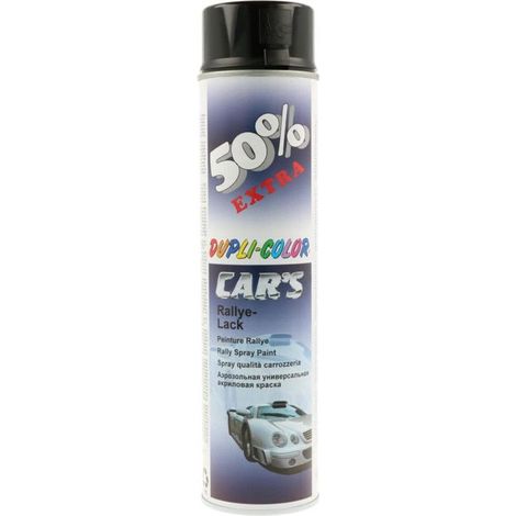 Bombe de peinture - Noir - Brillant - Carrosserie - Car's - Dupli-Color - 600ml (1/2)