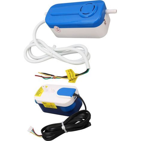 Pompe à condensats HVAC – Mini pompe de vidange automatique 24 l/h – Tête de vidange 10m – Installation flexible pour climatiseur et déshumidificateur - AC110-240V (1/5)