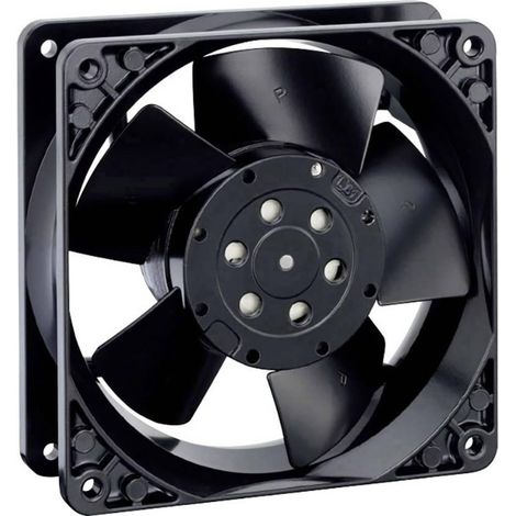 EBM Papst Ventilador axial negro 119x119x38 mm 230 V