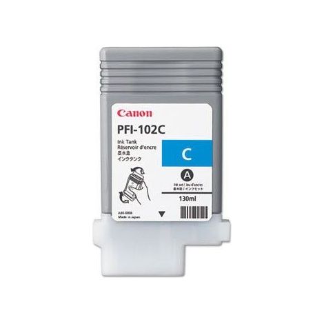 Cartuccia di Inchiostro Canon PFI-102C Originale Ciano per iPF500 iPF510 iPF600 iPF605