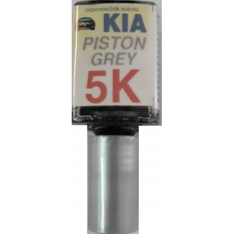 Reparación de arañazos en la pintura del coche KIA 5K color gris pistón 10 ML arasystem (1/5)