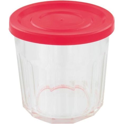 Pot à confiture avec capsule Comptoir Conserve - 450 ml + capsules - Vendu par 6