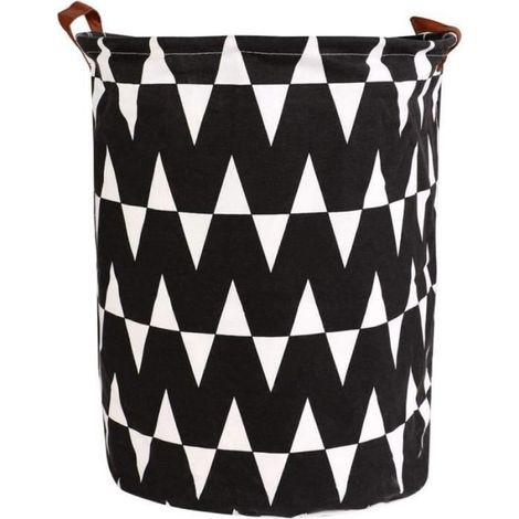 Panier à Linge - - Pliable - Imperméable - 40x50cm - Design Contemporain (1/4)