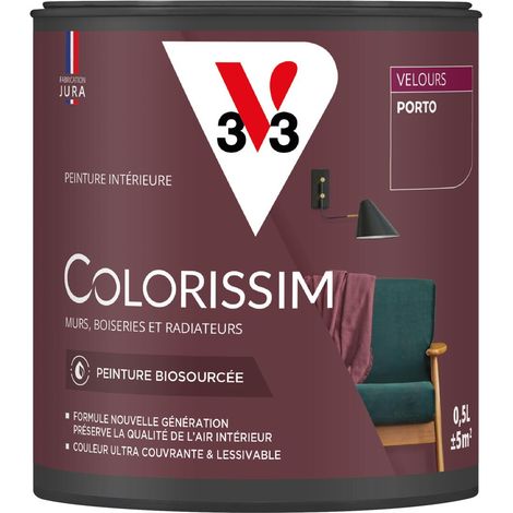 Peinture murale intérieure Colorissim® V33 Porto Velours 0,5L