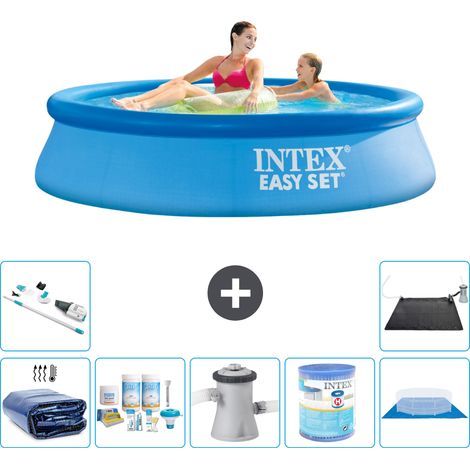 Intex Piscine Easy Set Ronde - 244x61 cm - 8-pièces S30430 (1/5)