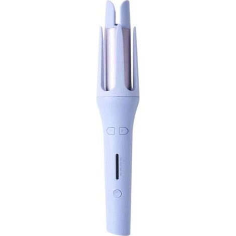 Fer à friser Automatique pour cheveux 32mm, Grandes boucles, Boucleur a Cheveux avec 3 températures réglables Chauffage rapide, 360 °Tournez le bigoudi pour cheveux longs(bleu) (1/5)