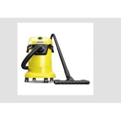 Kärcher – Aspirateur professionnel WD 3 – 180 Air Watts – Capacité 19 litres – Pour liquides et solides – Câble 4m et tuyau 2m (1/7)