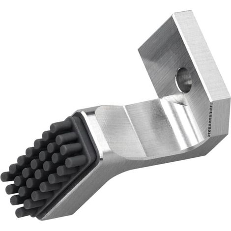 Brosse de nettoyage en silicone pour imprimantes de laboratoire P1, poils doux, rayures, poignée en aluminium, brosse de nettoyage à poils souples (1/4)