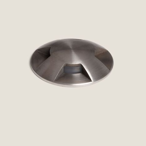LED Wegeleuchte Außen 3W Unterputz/ Einbau Boden 4L  4000K Silber Neutralweiß (1/5)