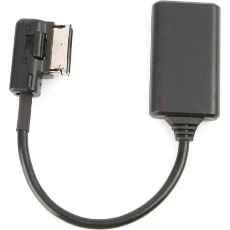 Cyslmuk – Câble audio Bluetooth 5.0 pour Mercedes MMI – Connexion sans fil – Longueur 20 cm – Compatible avec prise AMI