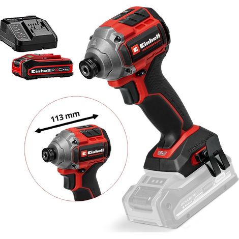 Einhell Professional Brushless 18v Impact Driver TP-CI 18/250 250Nm + 4AH Kit (1/5)