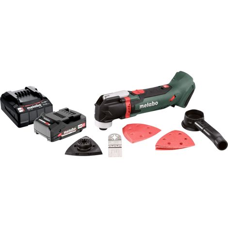 Multitool a batería Metabo MT 18 LTX 18 V OIS / Starlock + 1 batería de 2,0 Ah + cargador