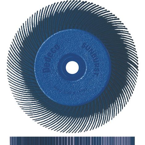Spazzola radiale SUNBURST Ø152xB12,7x25,4mm 400 Alox/Korund