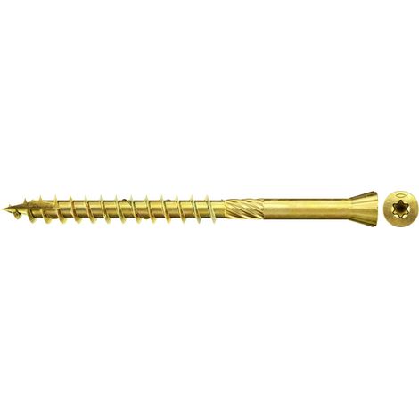 Fischer 200x Vis pour planches 3,5 x 55 tête fraisée - 660105