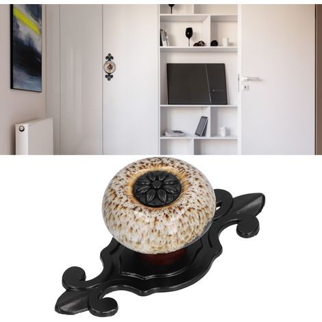 Tiradores para muebles – juego de 4, tiradores para armarios fabricados en aleación de zinc blanco – tiradores decorativos (1/5)