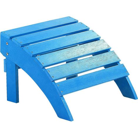 Garten Fußhocker ADIRONDACK Blau