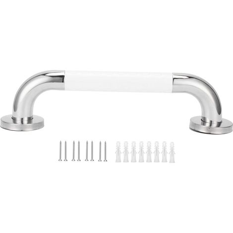 Barres d'appui en acier inoxydable pour salles de bain, antidérapantes et sécurisées pour personnes âgées et enfants