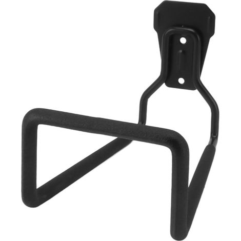Support de tuyau d'arrosage universel, robuste et résistant à la rouille, en métal, avec crochets muraux pour garage, jardin ou extérieur. (1/5)