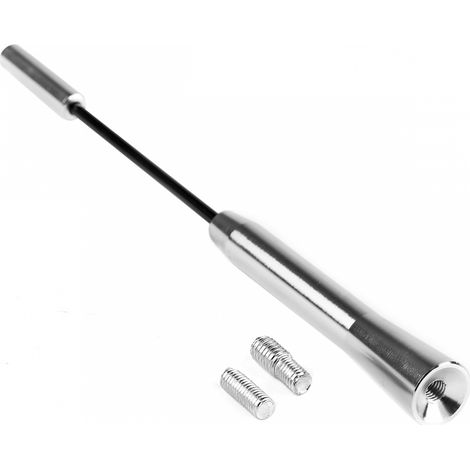 Antenne de voiture 20 cm, adaptateur 5/6 mm ANTM05 AMIO-01294 (1/2)