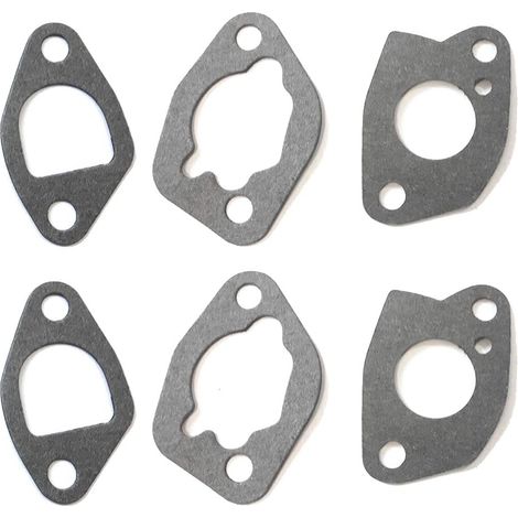 Lot de 6 joints de carburateur gris pour moteurs GX160 GX168 GX200 (1/4)