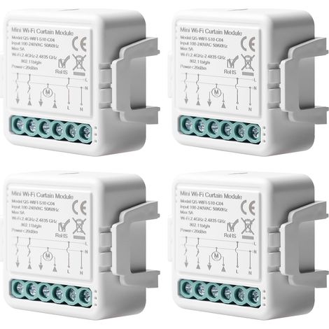 Module interrupteur pour volet roulant WiFi, application, minuterie (1/5)