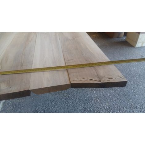 TAVOLATO MASSELLO NOCE NAZIONALE COLORE 1900X47X1035 (4 TAVOLE) (1/5)