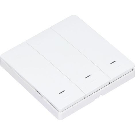 Intelligenter WLAN-Wandschalter 100230V CE, Wippschalter mit intelligenter Fernbedienung (1/5)