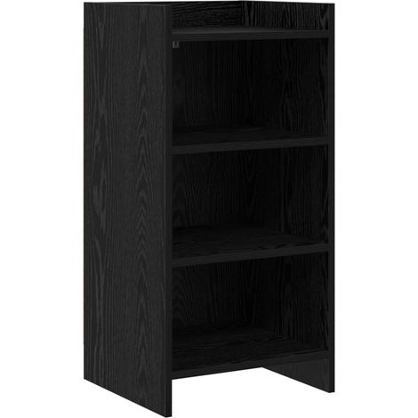 Sideboard Schwarze Eiche 40 x 36 x 80 cm Holzwerkstoff vidaXL (1/5)
