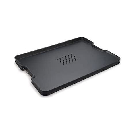 Joseph Joseph Cut & Carve Plus Tabla de cortar negra