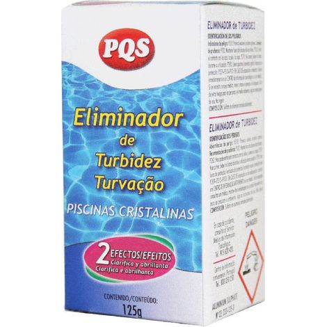 Eliminador de turbidez 125 g para agua potable