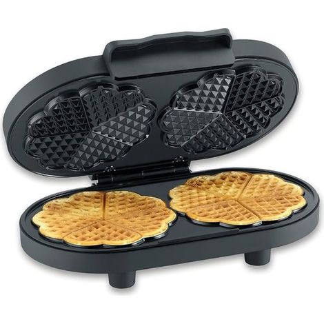 Severin WA 2118 Macchina per cialde Spia luminosa, pieghevole Nero