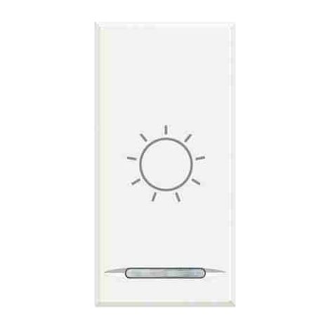BTIHD4915BA Copritasto Axolute 1 funzione con lente simbolo luce