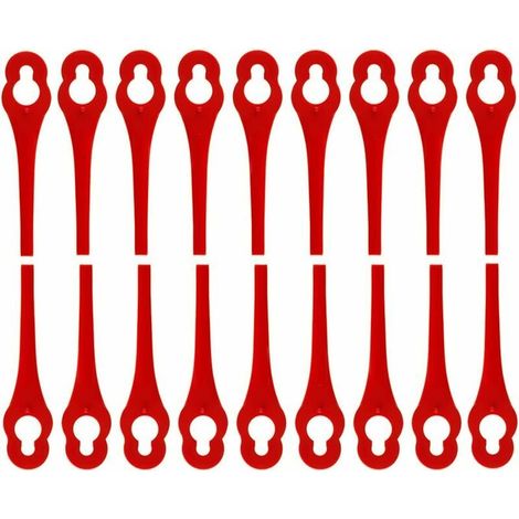Lot de 100 Lames de Rechange pour Florabest Coupe Bordure LIDL FRTA 20 A1,FAT 18B2, FAT 18B3 (1/5)