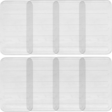 de 8 cales de nivellement transparentes en plastique pour (1/5)