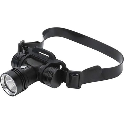 Lampe de plongée ultra-lumineuse, 3 modes d'éclairage, 2000 lumens, avec batterie rechargeable (1/3)