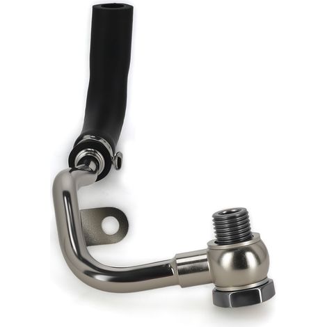 Línea Aceite Turbo Acero for BMW 650i 750i X6 2008-2014 11537577015 (1/5)