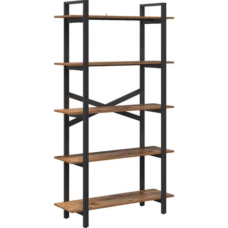 Maison Exclusive - Bücherregal Altholz 100 x 33,5 x 178 cm Holzwe