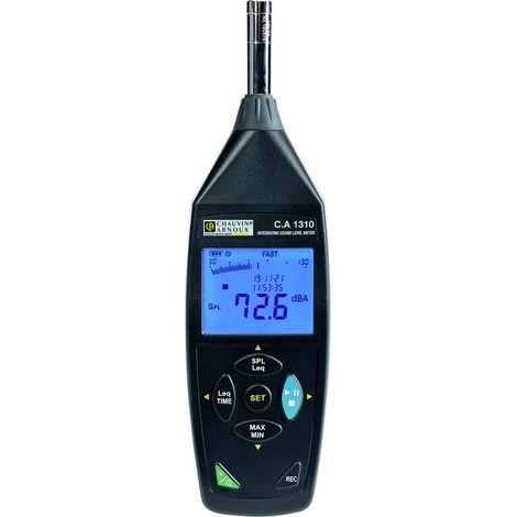 Chauvin Arnoux Schallpegel-Messgerät Datenlogger C.A 1310 30 - 130 dB 20 Hz - 8 kHz Micro-USB, Klin (1/4)