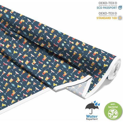 TESSUTI DECORATIVI PER ESTERNI OXFORD - Motivo Cocktail  DX8852 (1/5)