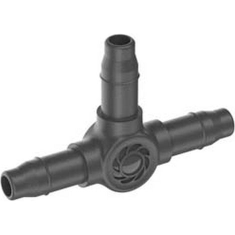 5BL RACCORDO A T TUBO PER TUBO DA 3/16" PER MICROIRRIGAZIONE - per tubo da 3/16" conf.pz10 in blister(13125-26)